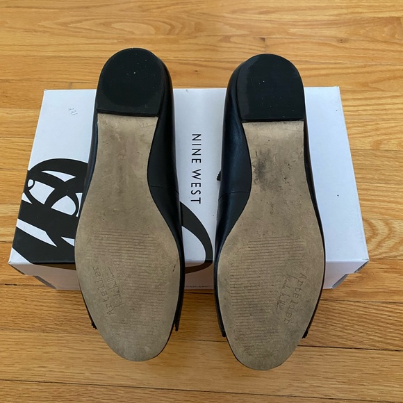 Nicole Miller x Artelier Black Open Toe Ballet Flat with Lace Detailing🤩🥿 - Picture 3 of 4